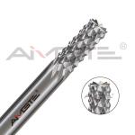 Tungsten CNC Router Bits H6 Corn Teeth End Mill Customized For Wood