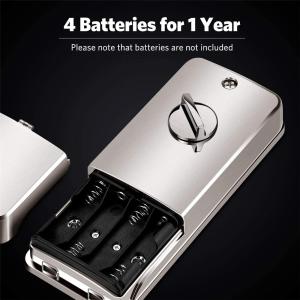 Kingforce Touchpad Voice Guide Fingerprint Smart Electronic Lock_copy