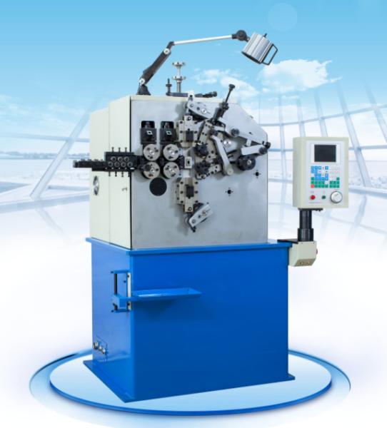 50 mm CNC Wire Spring Coiling Machine Consisting Of Wire Feeding Axis And Cam