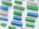 Wire Protector Terminal Block /Socket with 3.50mm 2 to 24 Poles vertical PCB