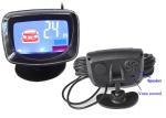 Car Parking Sensor Backup Radar Kit With 4 Sensors LCD Display Accessories Voice