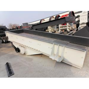 China Carbon Steel Vibrating Pan Feeder ZSW420*110 Vibro Grizzly Feeder on sale