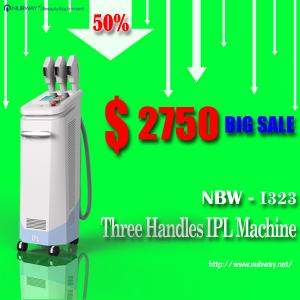 China Hottest Sale!! 50% discounts! 3 handles multifunctional home ipl removal age spots wholesale