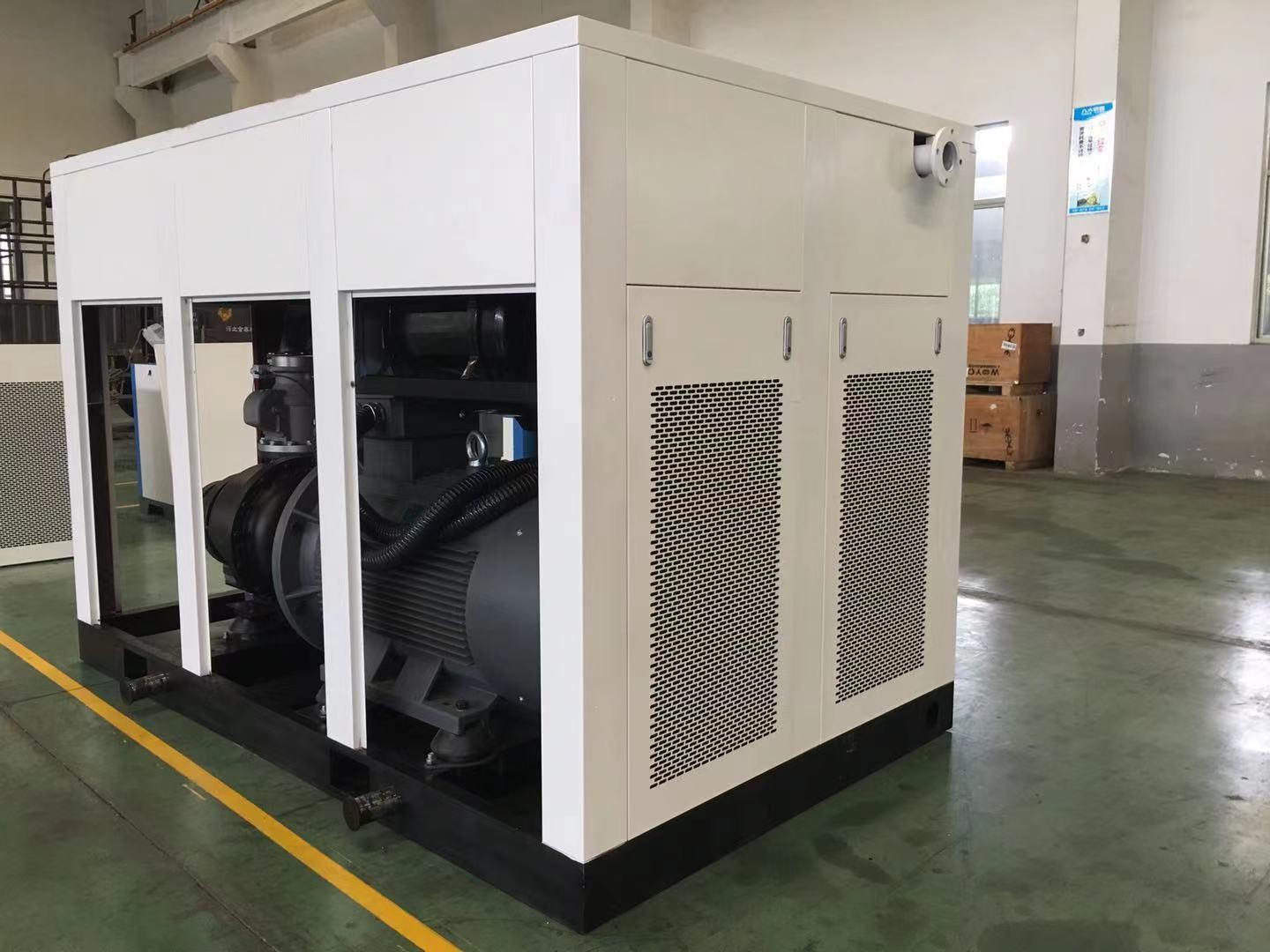 China 0.7Mpa-1.3Mpa Dual Stage Air Compressor 100HP 15.5-10.2 M3/Min wholesale