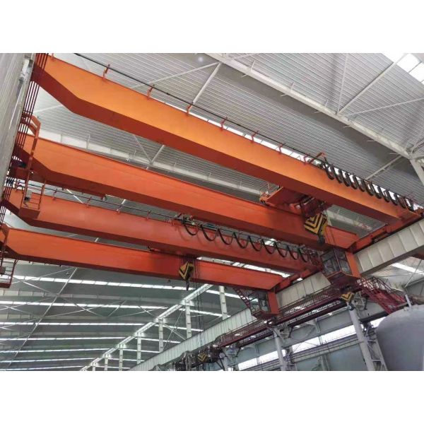 OEM ODM Electric Overhead Crane 5ton High Lifting Speed Double Girder Bridge Crane
