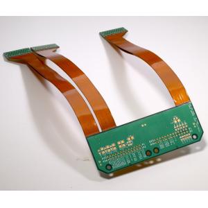 China PCB Assembly Rigid Flex Circuit Board FR4 + Polyimide Material wholesale