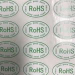 Offset Printing Weekly Labels with different shapes in rolls or sheets