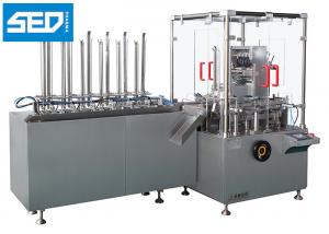 China SED-120D PLC Automatic Cartoning Machine Control Automatic Vertical Cartoning Packaging Machine on sale