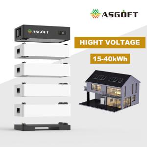 China High Voltage 100Ah solar generator 15kwh-40kw Stackable energy storage battery 100Ah home lithium ion batteries wholesale