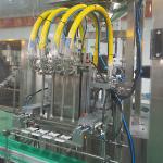 2023 Fresh Milk Sterilization Four Head Piston Filling and Capping Line for