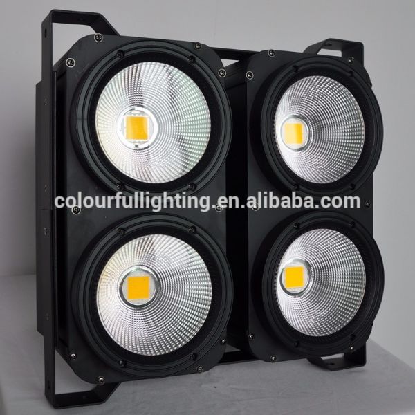 CE UL High quality Stage Lighting Guangzhou 4 Heads 400W CW Warm white Stage Lighting Blinder