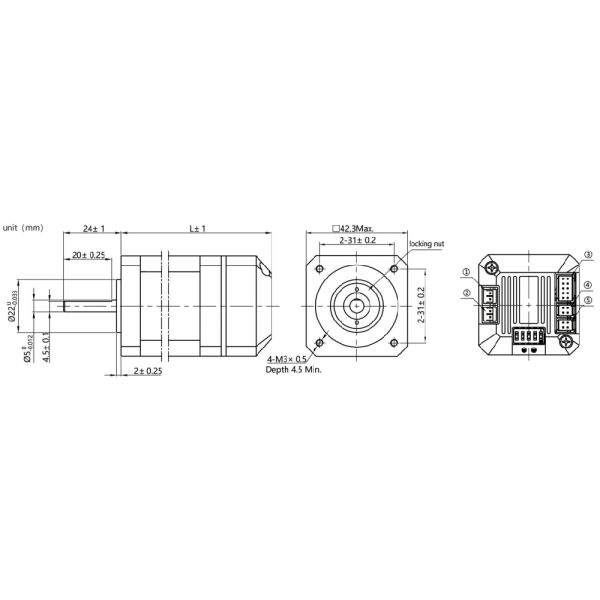 integrated stepper motors