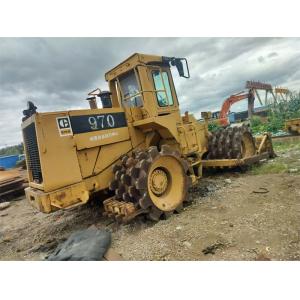 China Used Caterpillar Industrial Garbage Compactor Truck CAT 815B Landfill Compactor on sale