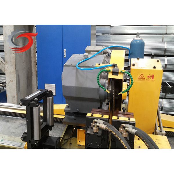 Steel 120m/Min Automatic Cold Saw Machine 2 Heads CNC Cold Saw