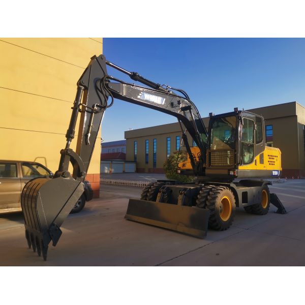 Log Grapple Mini Hydraulic Excavator Hydraulic Brake Small Digging Machine