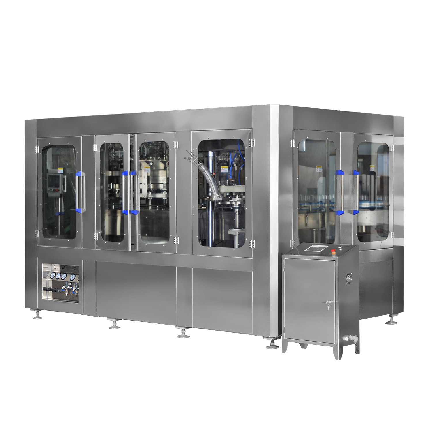 China Pop Can Beverage Filling Machine PLC Control Food Can Sealer wholesale