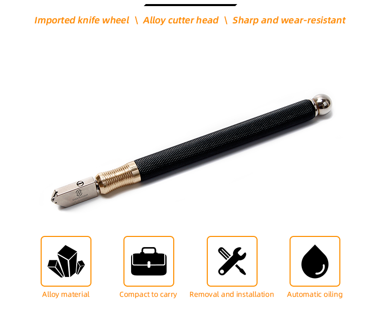 TC17 Mirror Cutting Tool Cutting Thick Glass Glass Tile Cutter Tool
