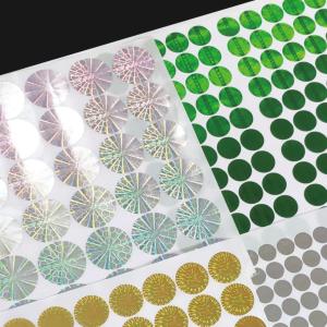 Custom 3D Seal Void Hologram Sticker Security Sheet Roll Serial Number Scratch Off