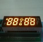 OEM Low Power 7 Segment Display Green Color , 0.38 Inch Common Anode 7 Segment
