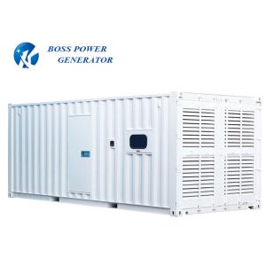 China Commercial 1mva Electric Start Generator Rainproof Long Service Life Container on sale