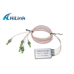China 1X4 Single Mode 500MW 1650nm Polarization Optic Switch wholesale