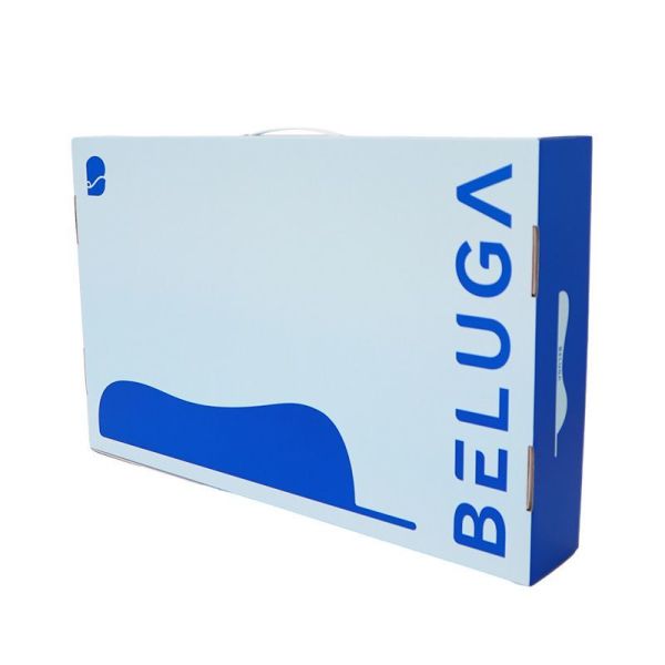 Custom Logo Folding Flat 3-Ply Corrugated Cardboard Kraft Paper Household Pillow Sports Fitness Packaging/Shipping/Moving/Storage Boxes Mailer Box with Handle