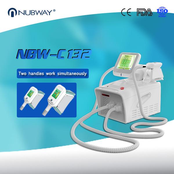Quality USA Hot Sales Portable 2 Handles Working Simultaneously Cryolipolysis Liposuction Machine for sale