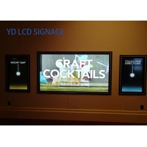 450cd/m2 Brightness Interactive Digital Whiteboard LCD Advertising Video Player