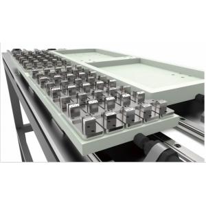 Fixture System Injection Robot Arm White And Blue