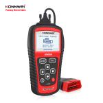 OBDII EOBD CAN 2.8" TFT Auto Code Reader KONNWEI KW808 with One-click I/M