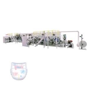 China DNW-45 Economic Full Servo Baby Diaper Machinery on sale