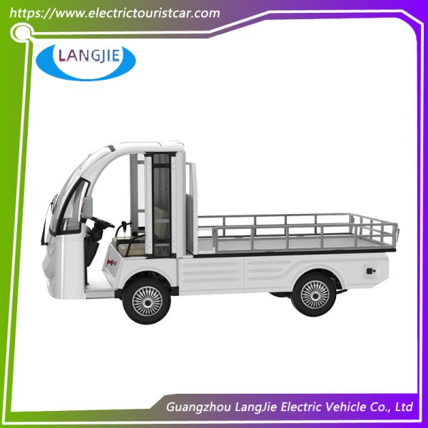 AC Motor 2 Seats Electric Luggage Cart For Transport Of Luggage In Hotels And Airports