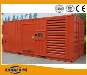 China Container type Cummins Diesel Generators / Power Genset 1000kw 1250kva wholesale