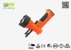 China Handheld 3 W LED Brightest Rechargeable Spotlight Torch With IP66 Floating wholesale