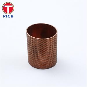 China External Thread Brass Copper Tube For Air Conditioning Refrigeration Heat Exchangers on sale