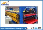 Low Noise Double Deck Roll Forming Machine 8-12m/Min For Standard Solution