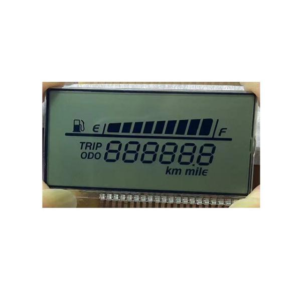 Quality Segment Monochrome Lcd Display , 4.0V Customized Size Lcd Screen Module for sale