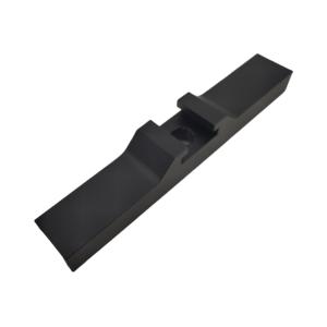 Precision Aluminum CNC Machining Services With High Gloss Black Anodized