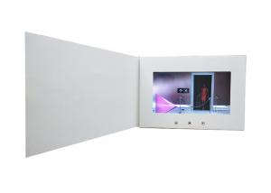 UV Printing LCD Video Brochure Card High Definition Screen Digital Video Brochure