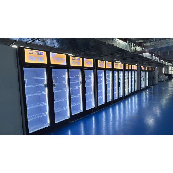 WEIMI Smart AI Vending Machine with Card Reader – 99.5% Accurate AI Recognition