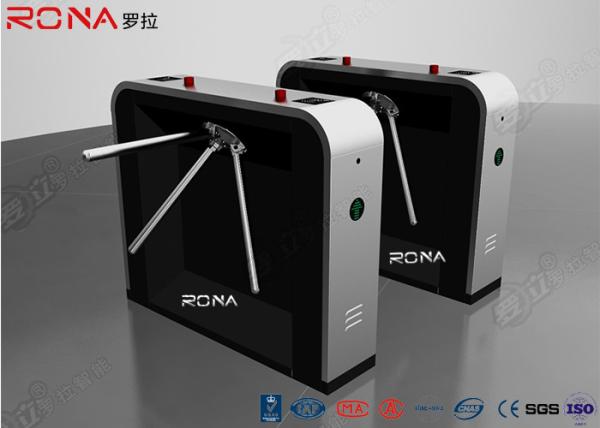 Semi Auto Rfid Access Control Tripod Turnstile Security Gate Customzied CE