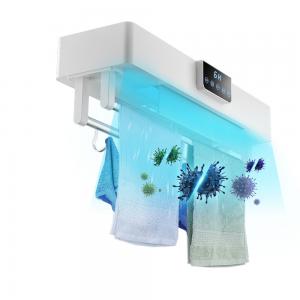 China Efficient Hot Air Drying Smart Intelligent Timing Towel Rack UV Cycle Disinfection wholesale