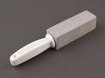 Toilet bowl remover pumice stone similar to us pumie stone