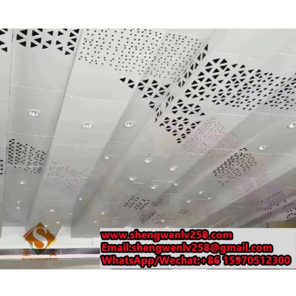 Quality Perforated Metal Decoration Material Wall Panel Aluminium Wire Mesh for sale