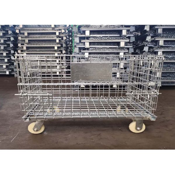Heavy Duty Powder Coated 800mm Width Wire Mesh Container