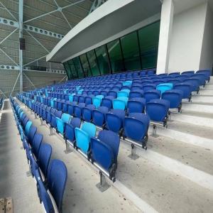 China Anti Aging Fixed Plastic Stadium Chair For Arena Sport Field OEM on sale