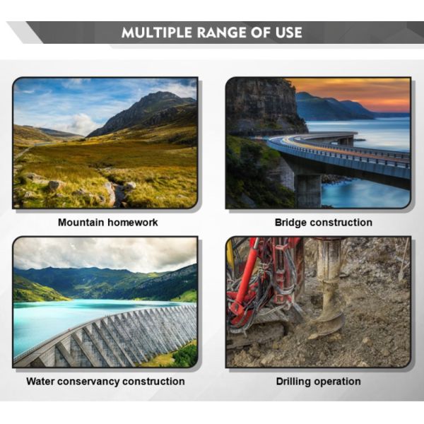 ISO9001 Portable Hydraulic Water Well Drilling Rig Machine 75-295mm Diameter