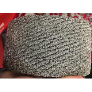 Multi Strand Knitted Wire Mesh Fabric Heat Resistant