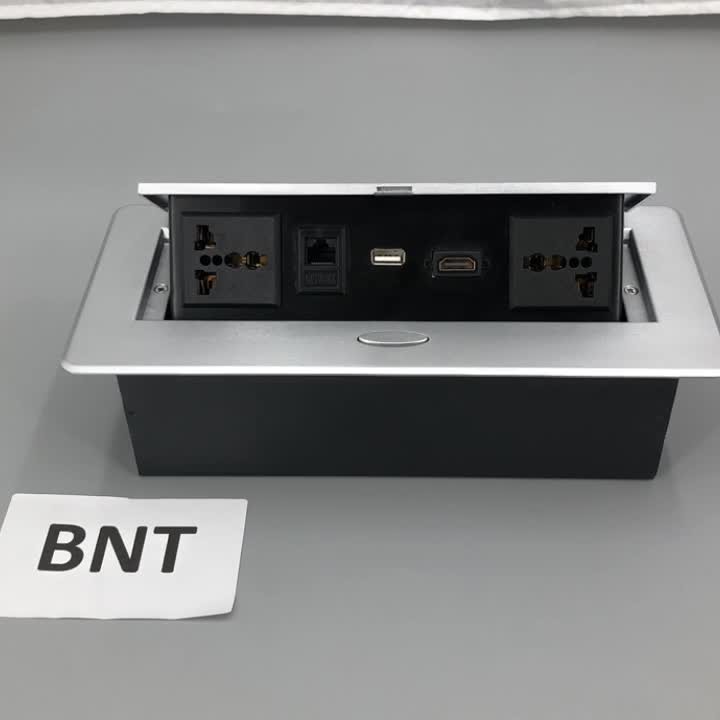 China With shuko plug multifunction recessed pop up table socket box wholesale