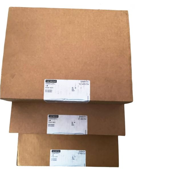 SIEMENS SIMATIC PLC S7-400 6ES7407-0KR02-0AA0 POWER SUPPLY PS407 10A WIDE RANGE UC 120/230V 5V DC/10A
